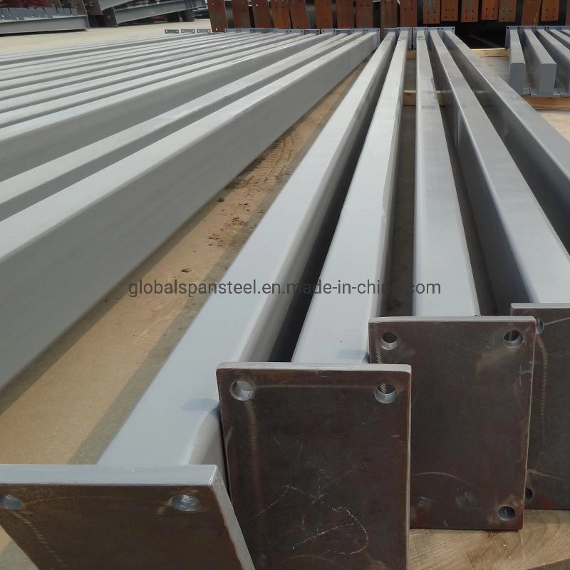 African Pre Engineered China Prefab Steel Structure Workshop Building Frame with Sandwich Panel for Sale