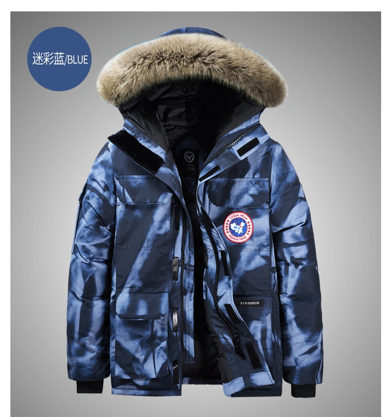 Wholesale/Supplier Men&prime; S Plus Size Goose Outdoor Winter Jackets Down Jacket OEM