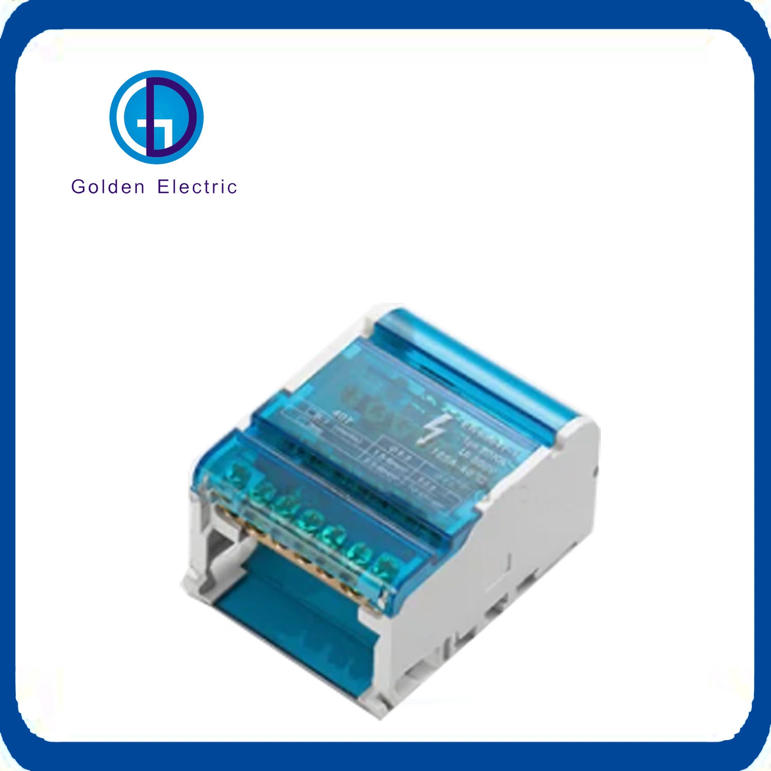 Plastic Brass Cable Connector Power Distribution Bus Bar Terminal Block Waterproof Junction Box