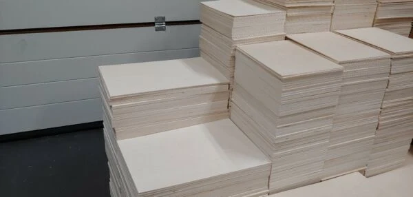 Baltic Birch Plywood B/Bb Grade Perfect for Laser CNC Cutting and Wood Projects 3mm 1/8 X 12 X 20 Inch