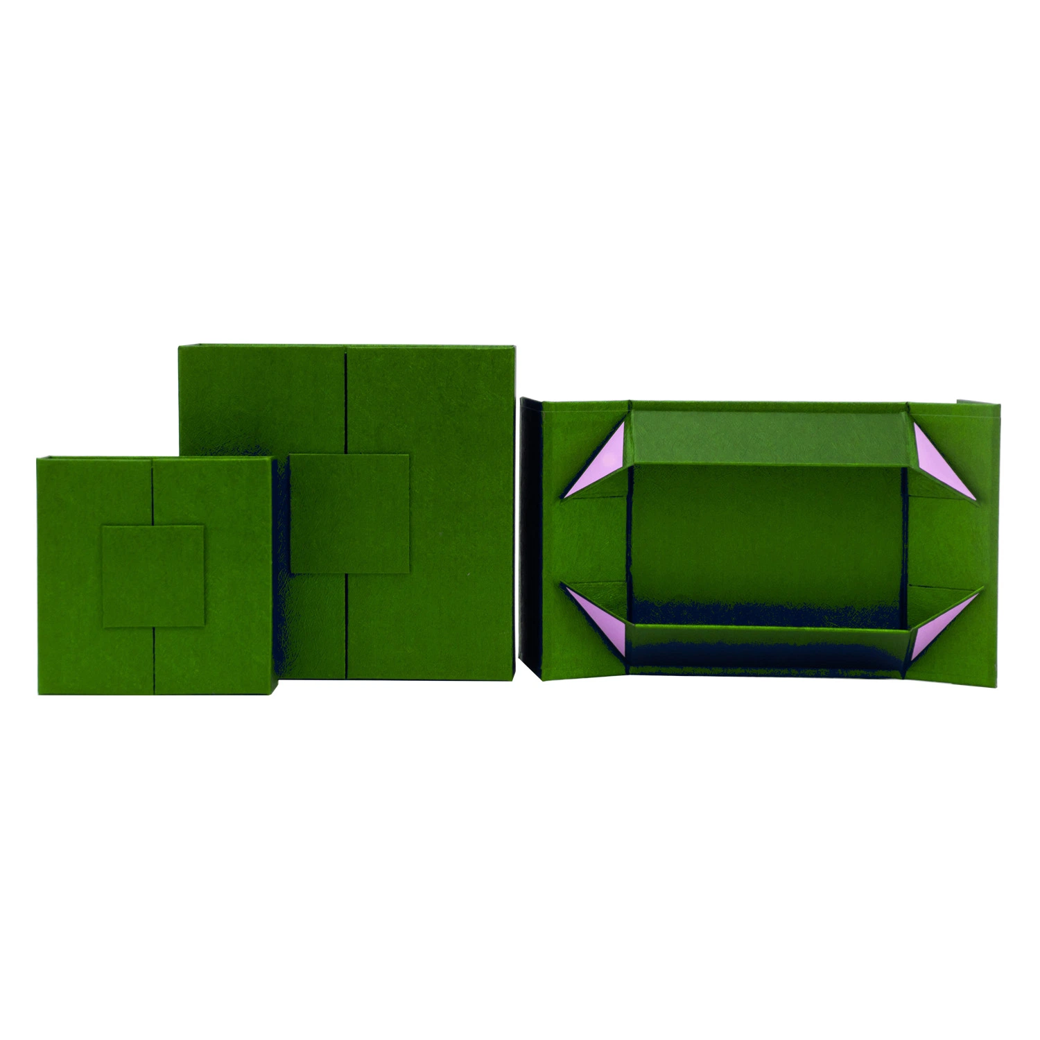 Foldable Square Cardboard Box Magnetic Custom Printed Design Folding Gift Jewelry Wine Cosmetic Mooncake Paper Gift Packaging Box