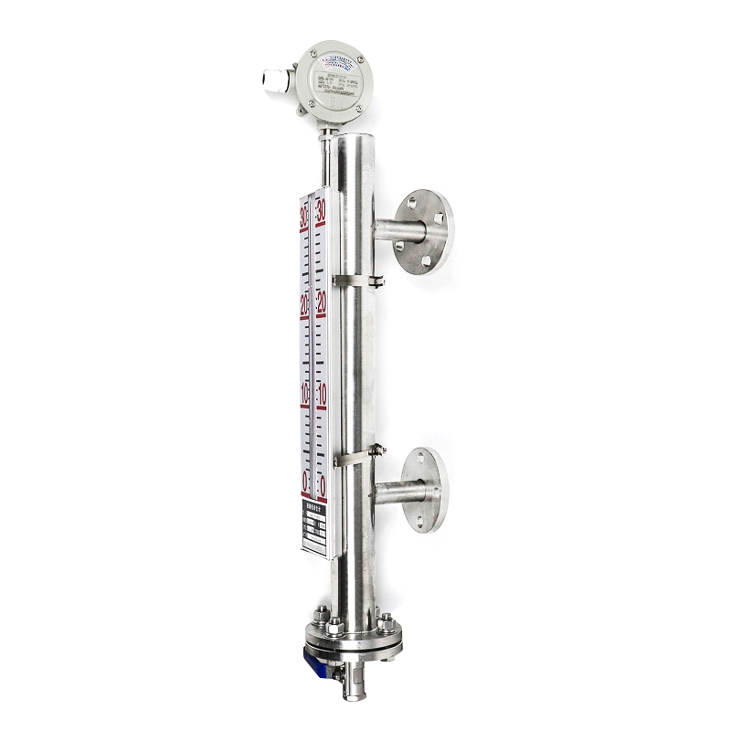 Boiler Water Level Measurement Magnetic Turnover Column Liquid Level Gauge