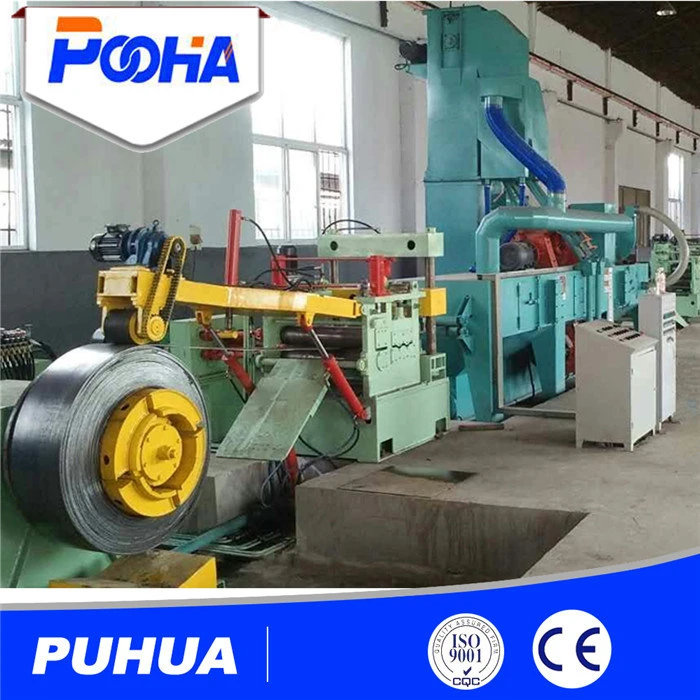 Coiled Steel Shot Blast Cleaning Polishing Equipment Production Line