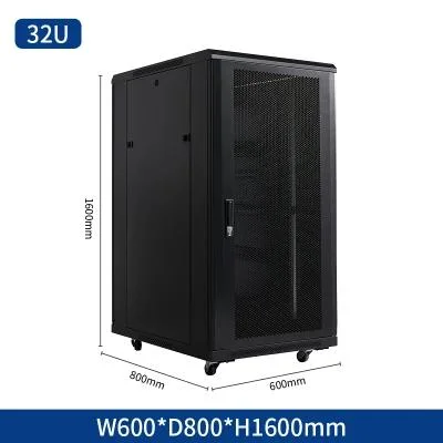 15u/18u/22u/27u/32u/37u/42u/47u Server Rack 19 Inch Rack Net Door Stock