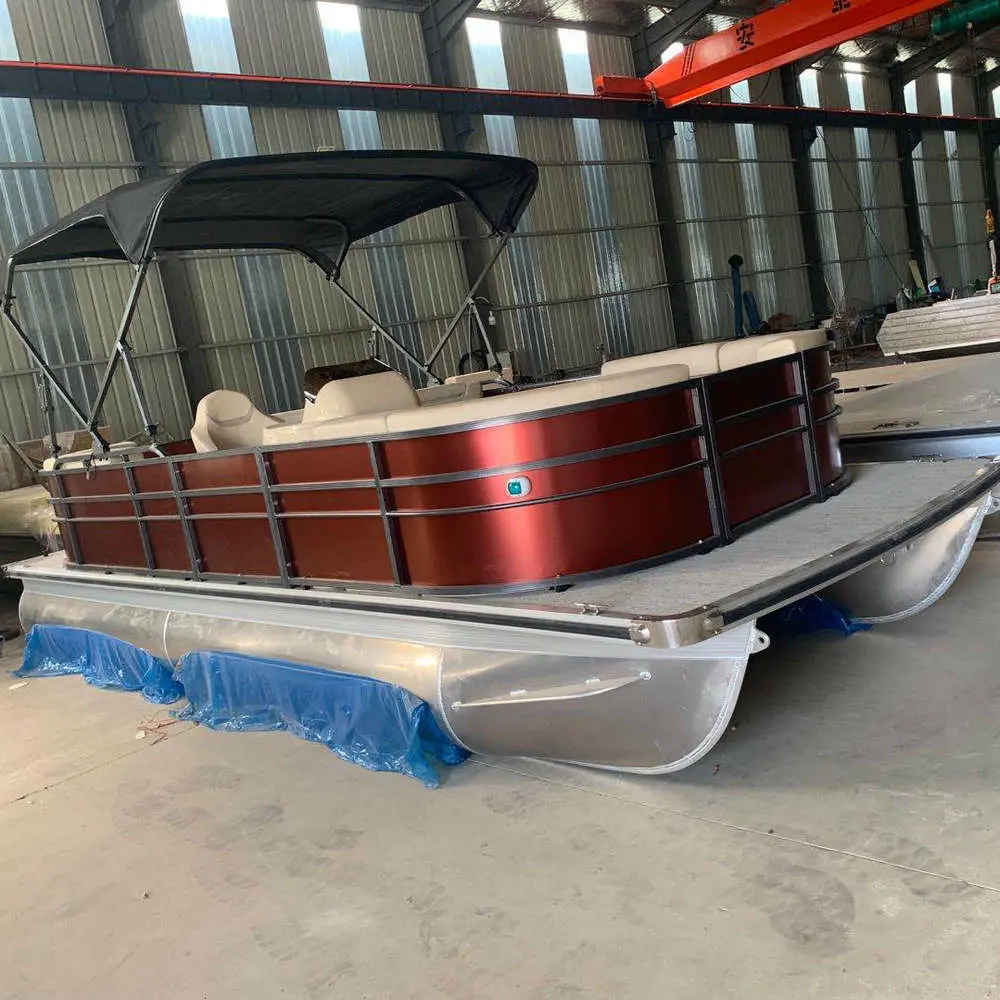 Sea Boat Sport Boat Aluminum Pontoon Boat with Ce