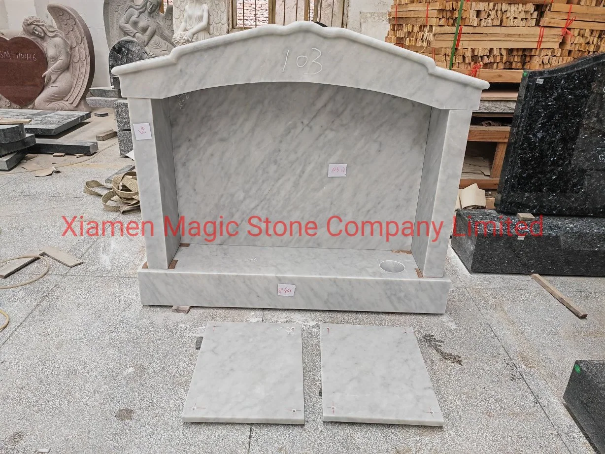 Australila Hot Sale Style White Marble Granite Monuments