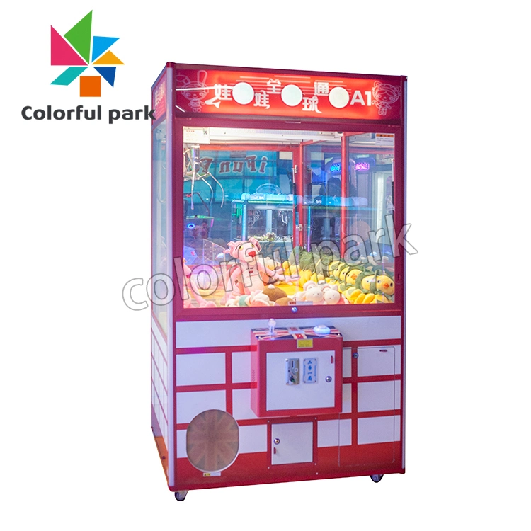 Colorfulpark Crazy Toy 2 Vending Machine Arcade Game Machines Claw Crane Machine