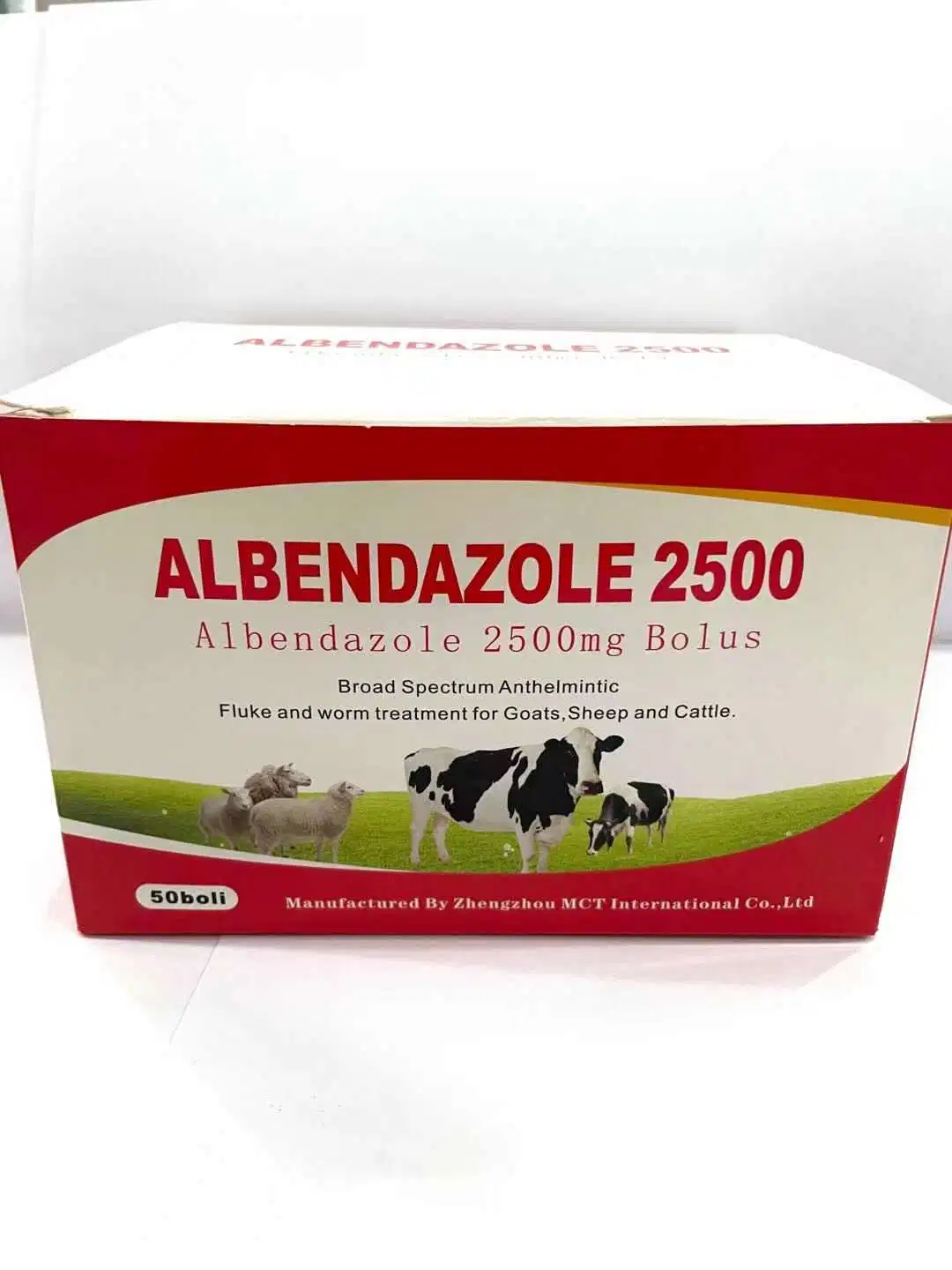 O albendazol Tablets 2500 Mg Medicina Veterinária Standard