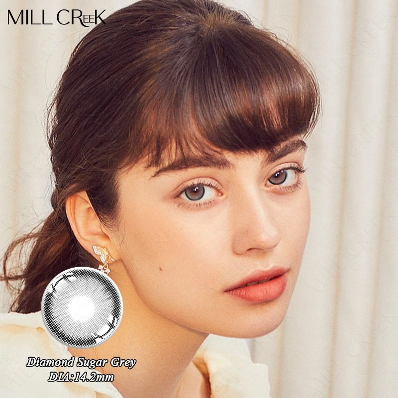 Mill Creek Kosmetische Kontakte Großhandel/Lieferant Natürliche Schwarze Farbe Kontaktlinse