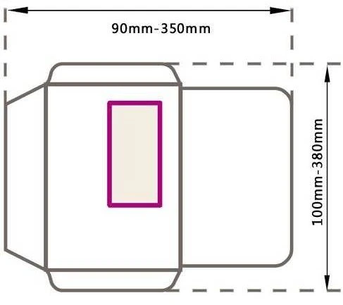 Full Automatic Window Patching Machine for Making Customized Western-Style Envelope/Express Envelop