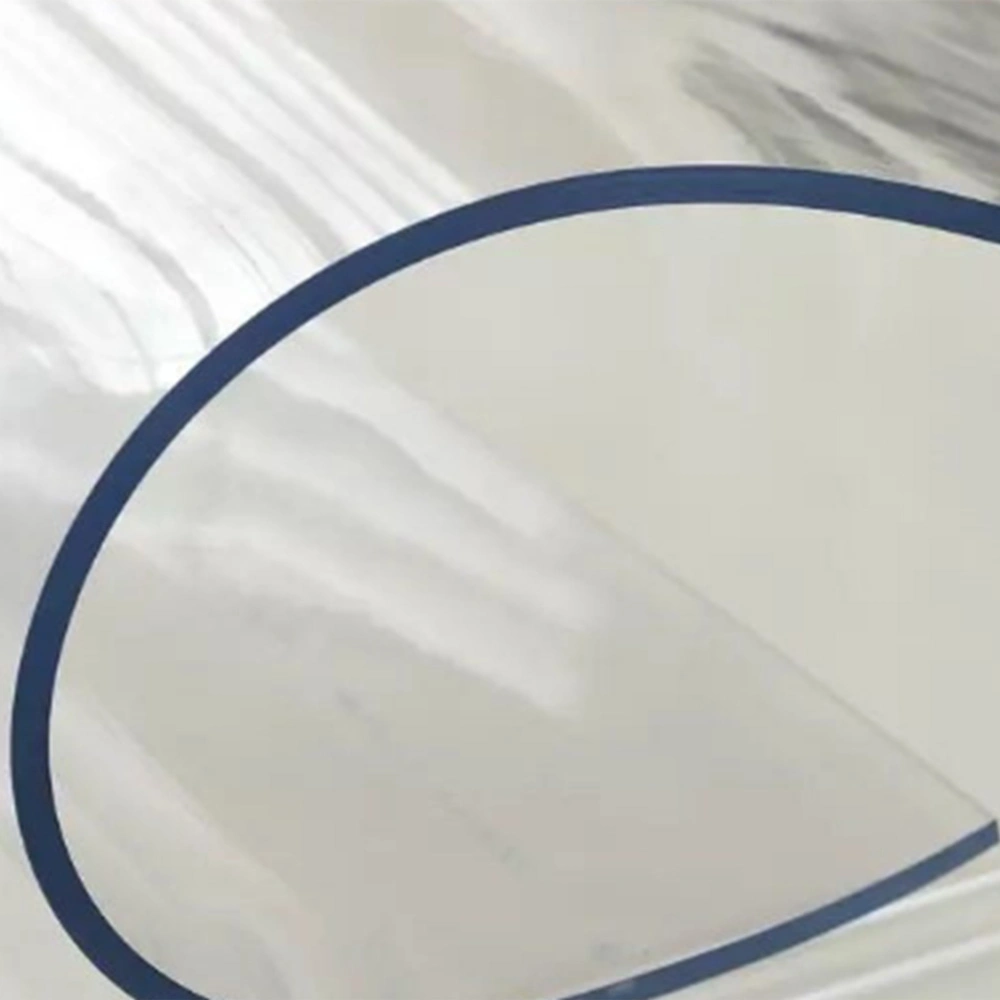 Super Clear Transparent Rigid PVC Plastic Sheets with PE Protective Film in Sheet Roll