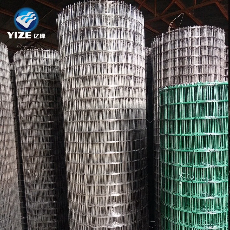 Coated Welded Wire Mesh Factory Supply High quality/High cost performance Galvanized and PVC Fence Mesh Low-Carbon Iron Wire Square 0.5-3.5mm