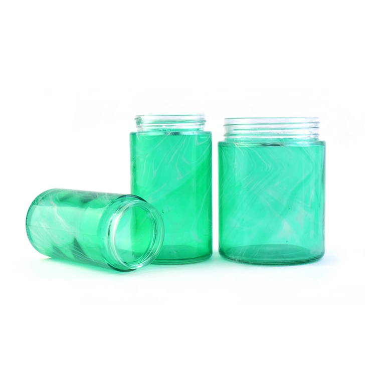 Glass Jar for Packaging Dry Flowers, Child Proof Glass Jar Can Be Painting Any Color