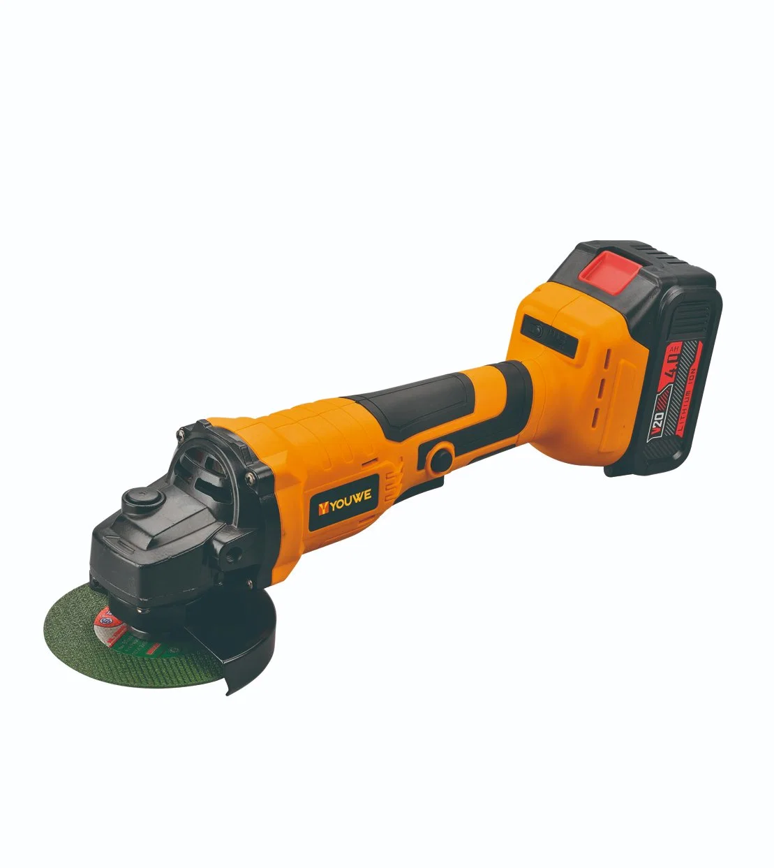 Youwe Lithium Cordless Anglegrinder, Angle Grinder, Cutting Tools for Construction Using.