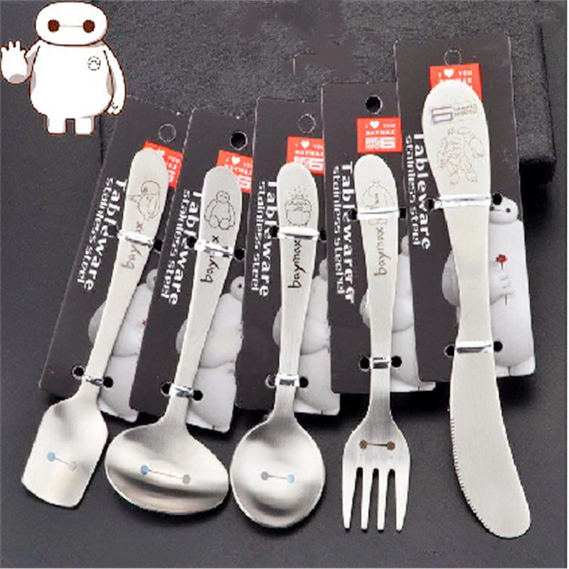 Western Style Steak Knife and Fork Western Tablets Wholesale Logo Knife, Fork and Spoon Set Stلا يصدأ ستيل بسكين، شوكة وملعقة