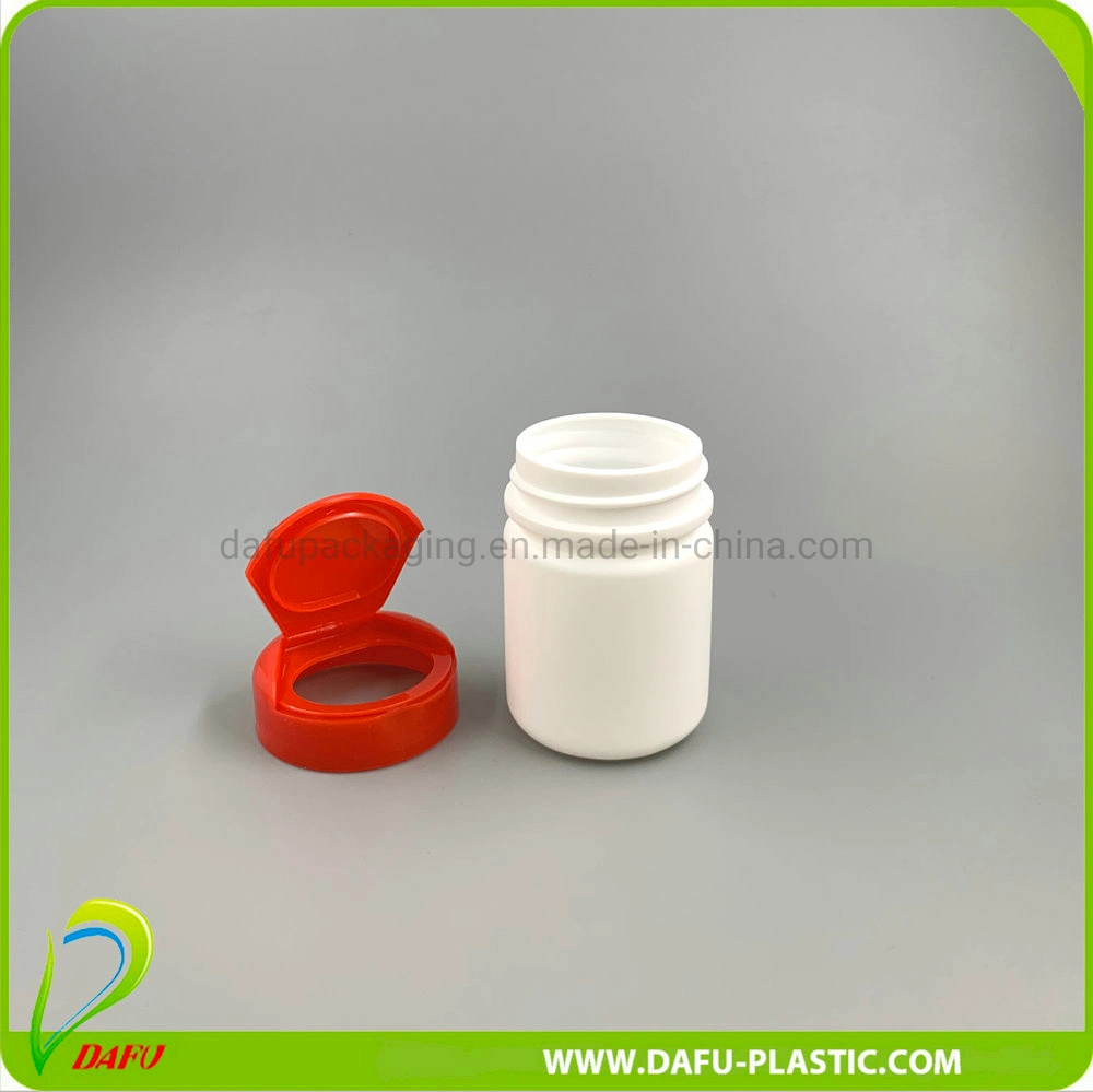 40ml PE Small Tablet Plastic Pill Bottle with Plastic Cap