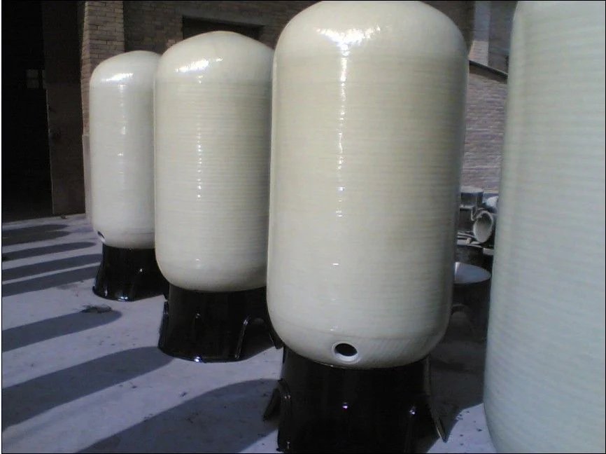 Customized Activated Carbon Resin Softening Tank FRP Water Treatment Tank