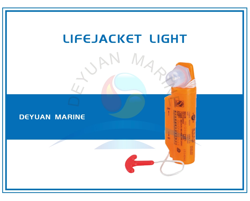 Gilet de sauvetage de la batterie de lumière à sec