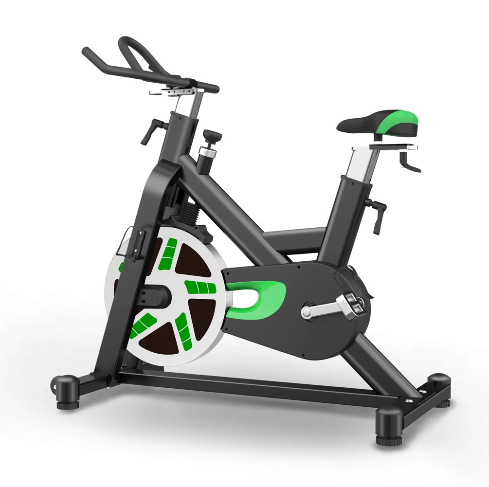 Vélo d'exercice d'intérieur commercial à position verticale pour le corps, la musculation, le fitness, l'équipement de gym à domicile, l'entraîneur de cyclisme stationnaire, le vélo d'exercice à résistance magnétique à air