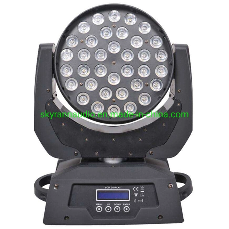 Guangzhou Wedding Disco Equipment 36PCS 10W Zoom LED Moving Head