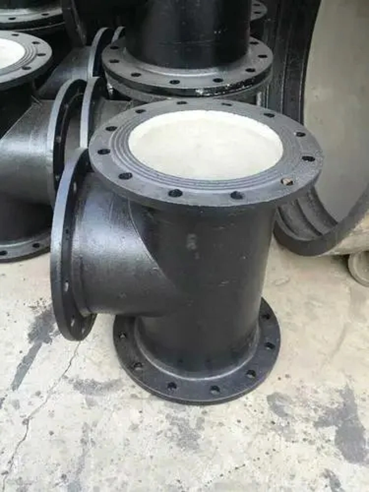 Ductile Iron Cast Iron Flanged Tee Corss Pipe Fittings