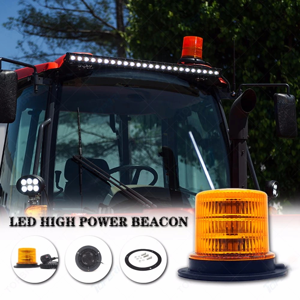 R65 LED Strobe Beacon 12V Emergency Warning Vehicle Lighting