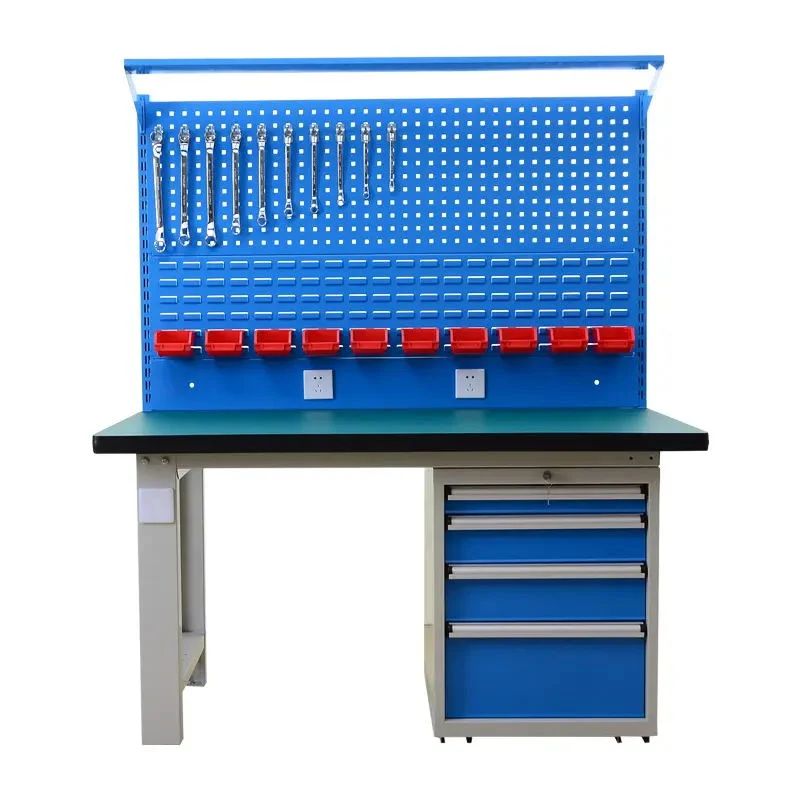 Workshop Equipment Multi-Colour Assembly Workbench Metal Work Table Garage Workbench