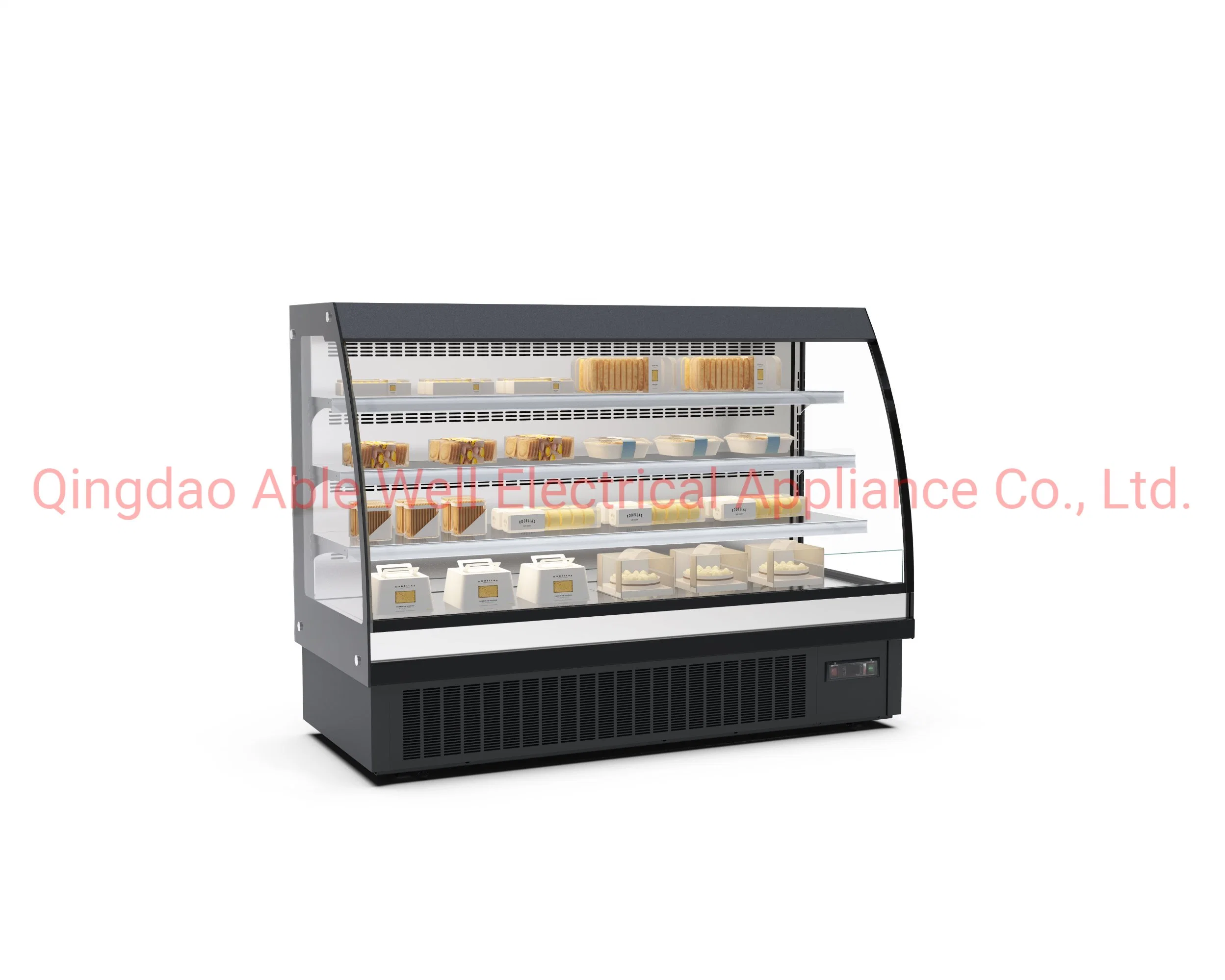 Customized Good Compressor Cake Showcase Desserts Display Freezer Bakery Display Cabinet