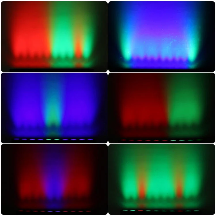 Lámpara lineal caliente Pixel Strip DMX COB Iluminación de la pared Precio 10*45W RGB 3en 1 LED Matrix Bar Beam Wall Wash Luz de escenario