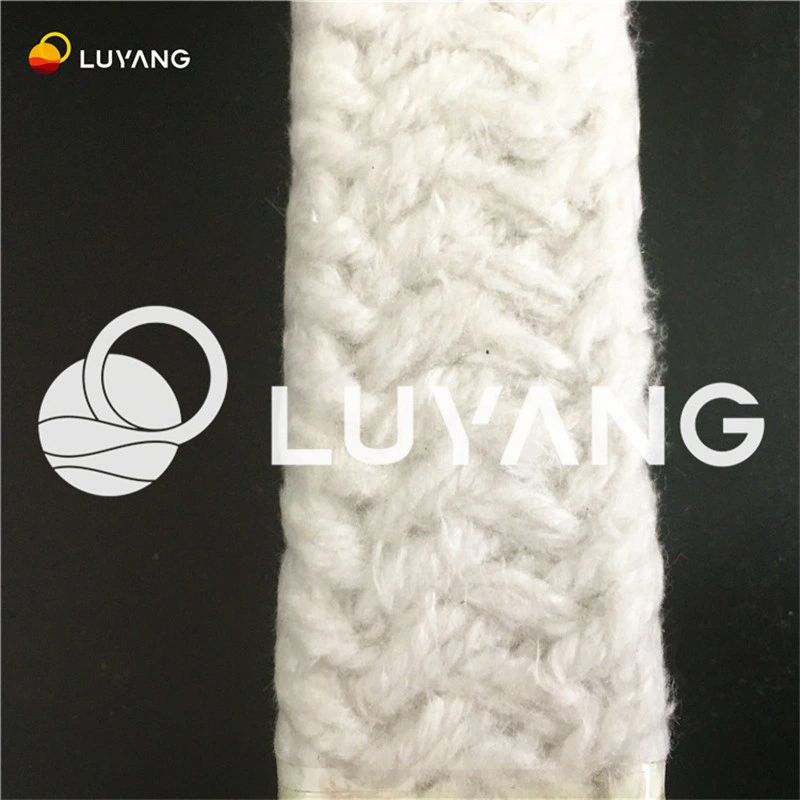 1260 Luyangwool Keramikfaser Textil / Vierkantkabel Ss Ofen Klin Back-Lining feuerfeste Isolations-/feuerfeste Materialien AES/Kaowool/Dura/Fiberfrax 500kg/M3