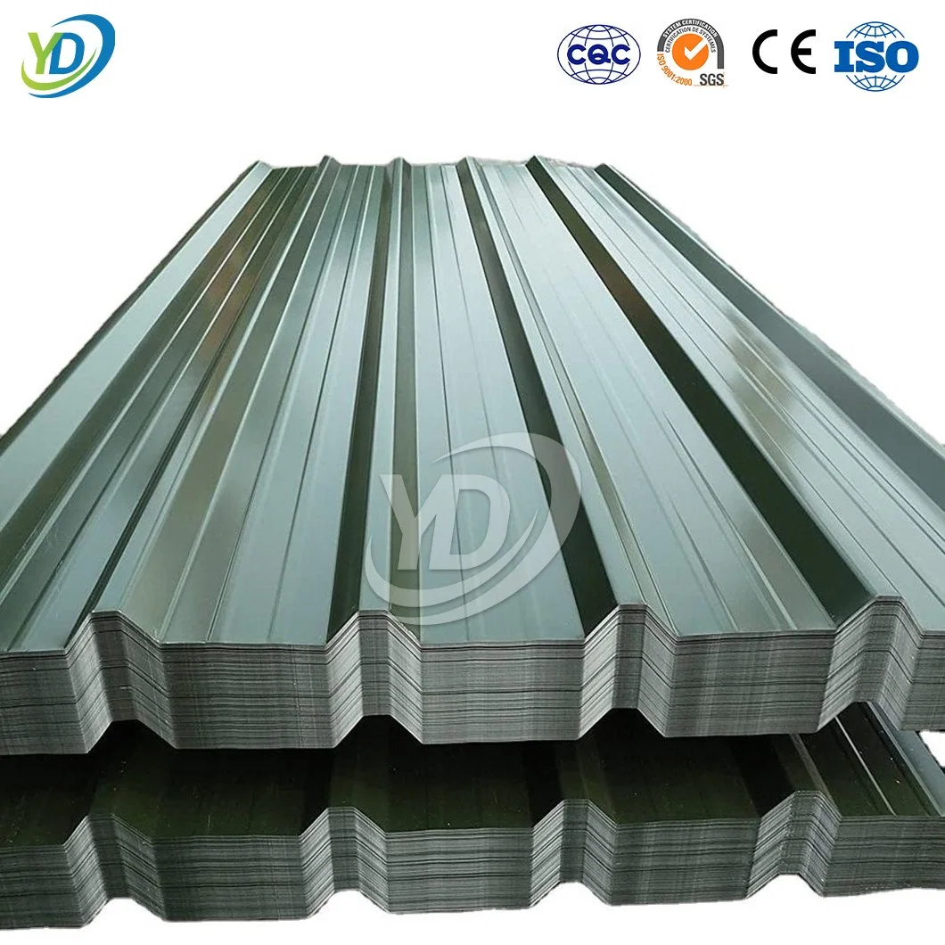 Fábrica de láminas corrugadas de aluminio Yeeda placa corrugada de aluminio China corrugada Lámina de aluminio