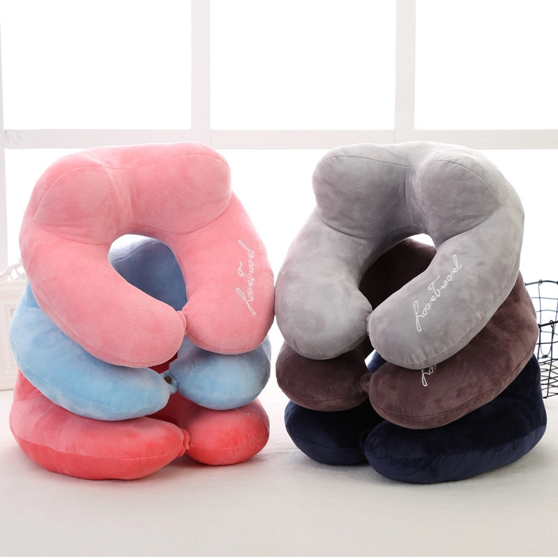 Travel U Shape Neck Pillow for Car Airplane Office Memory Foam Pillow