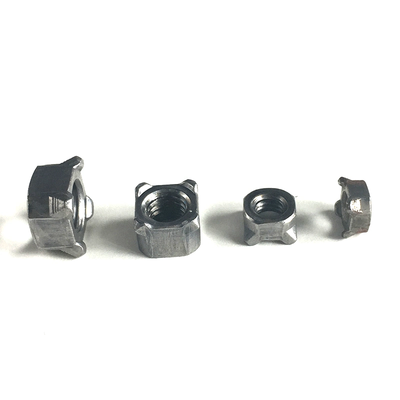 DIN928 Stainless Steel 304 316 Square Weld Spot Nuts
