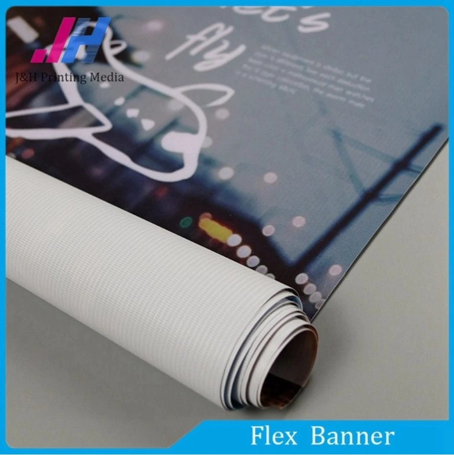 Bannière en PVC Frontlit Flex laminé brillant / mat de 440GSM (13oz)