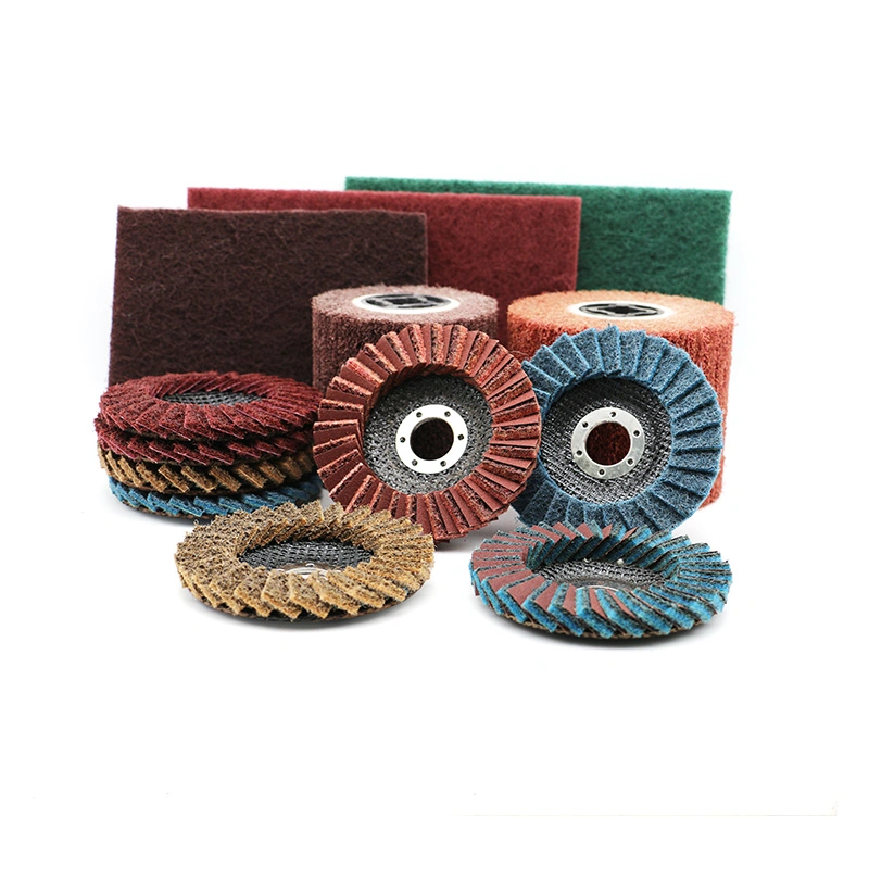 125*22 Non-Woven Flap Disc with Wholesale/Supplier Price as Hardware Tools for Metal Stainless Steel Fine Polishing