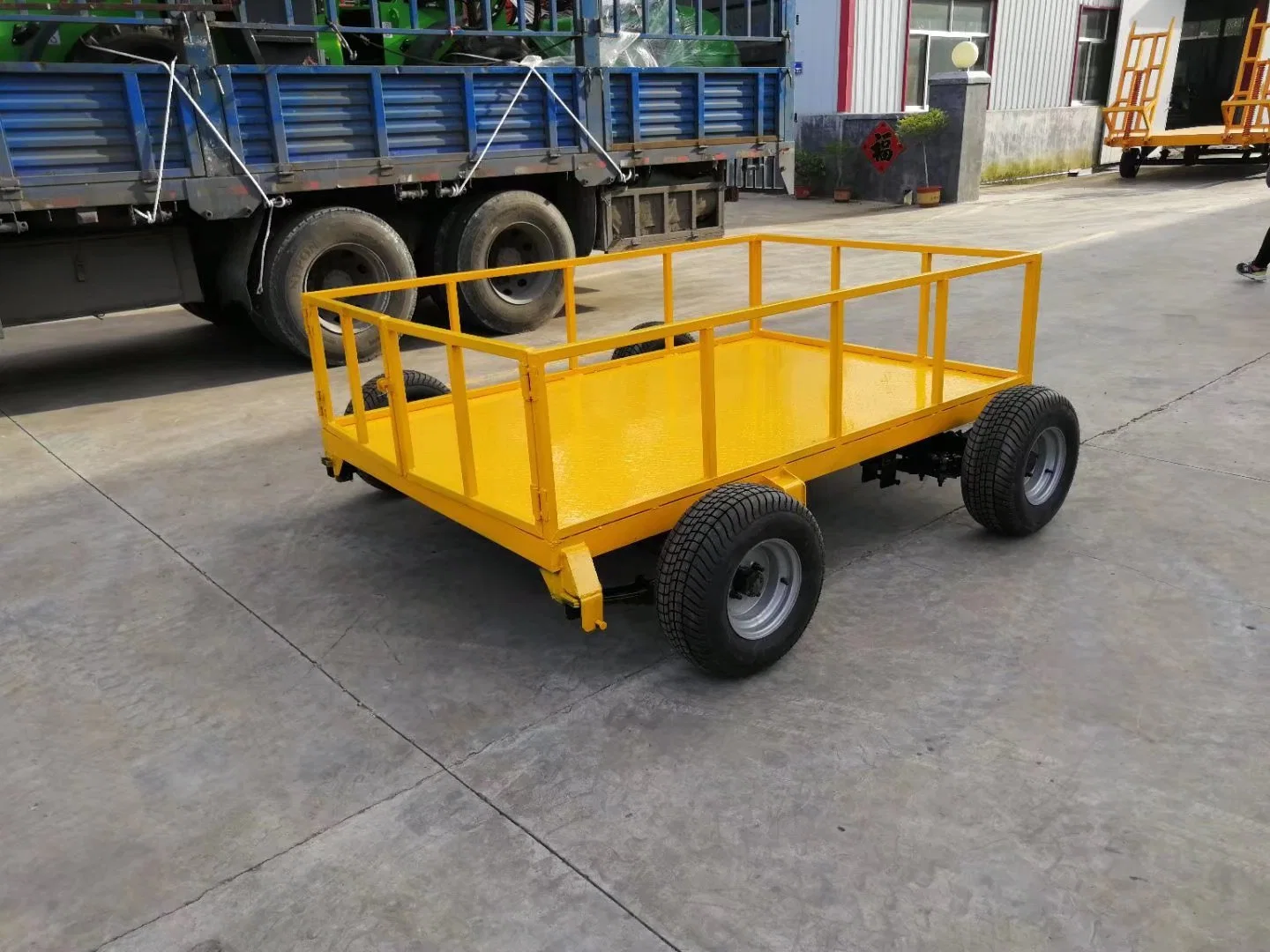 Drop Down ATV Box Trailer Box Farm Trailer for Garden Special Customized E Mark Box Trailer