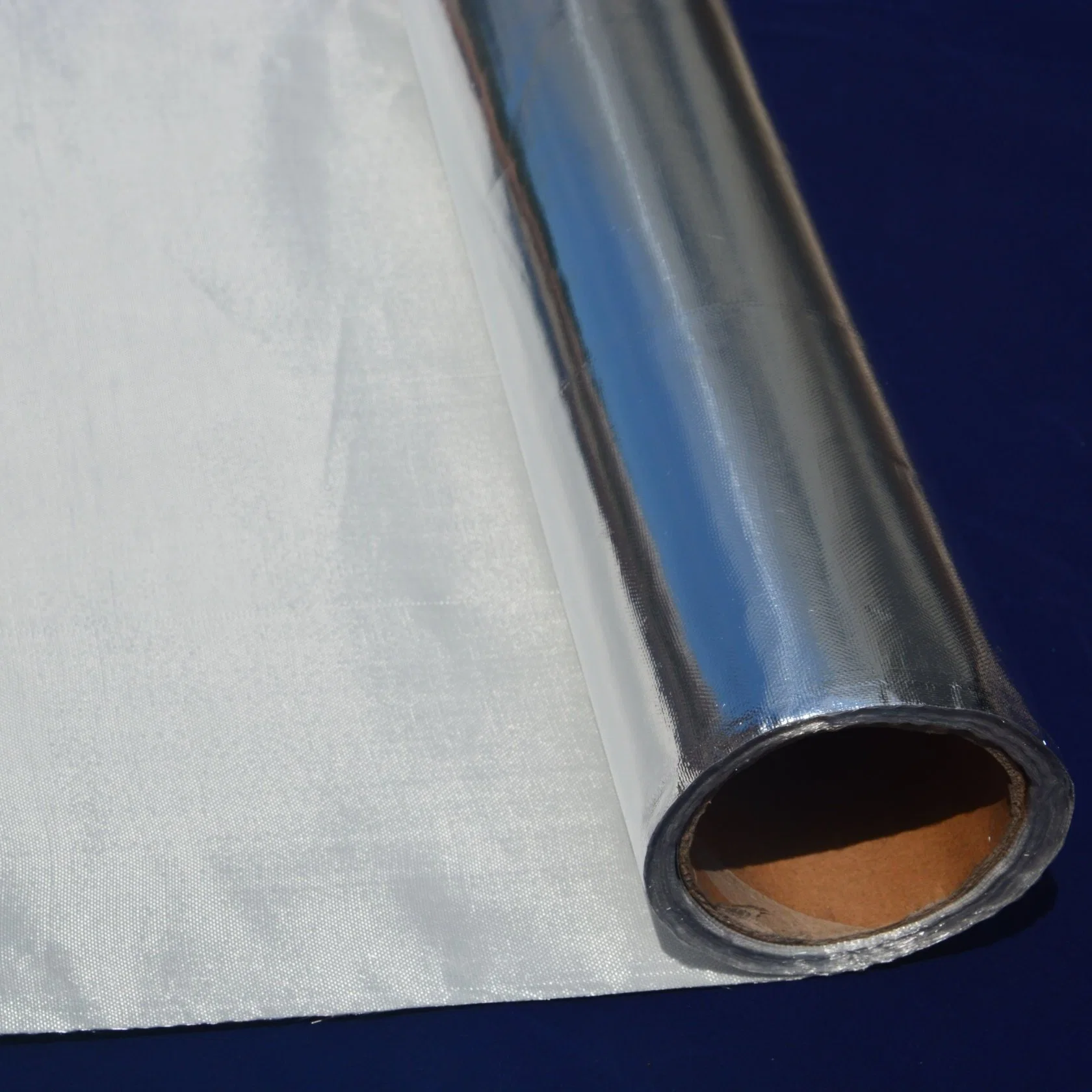 Heat Reflecting Fire Resistant Aluminum Foil Fiberglass Cloth