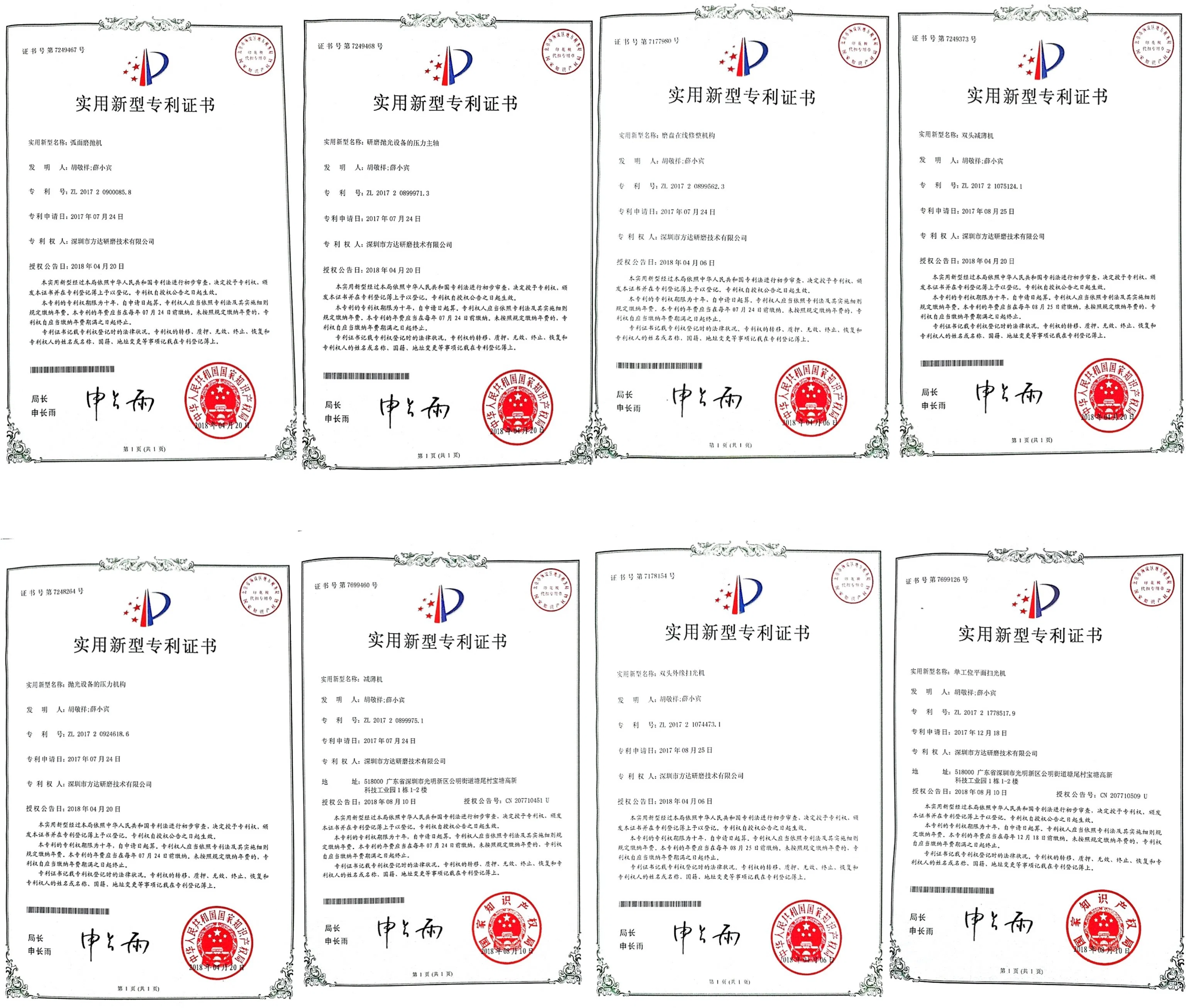 High Precision Optical Fiber Surface Grinding Equipment Developed by High-Tech Enterprises