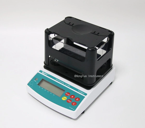 AU-900S Digitaler spezifischer Schwerkraft-Messgerät für Festkörper, Millesimal Precision Rubber Plastic Density Meter