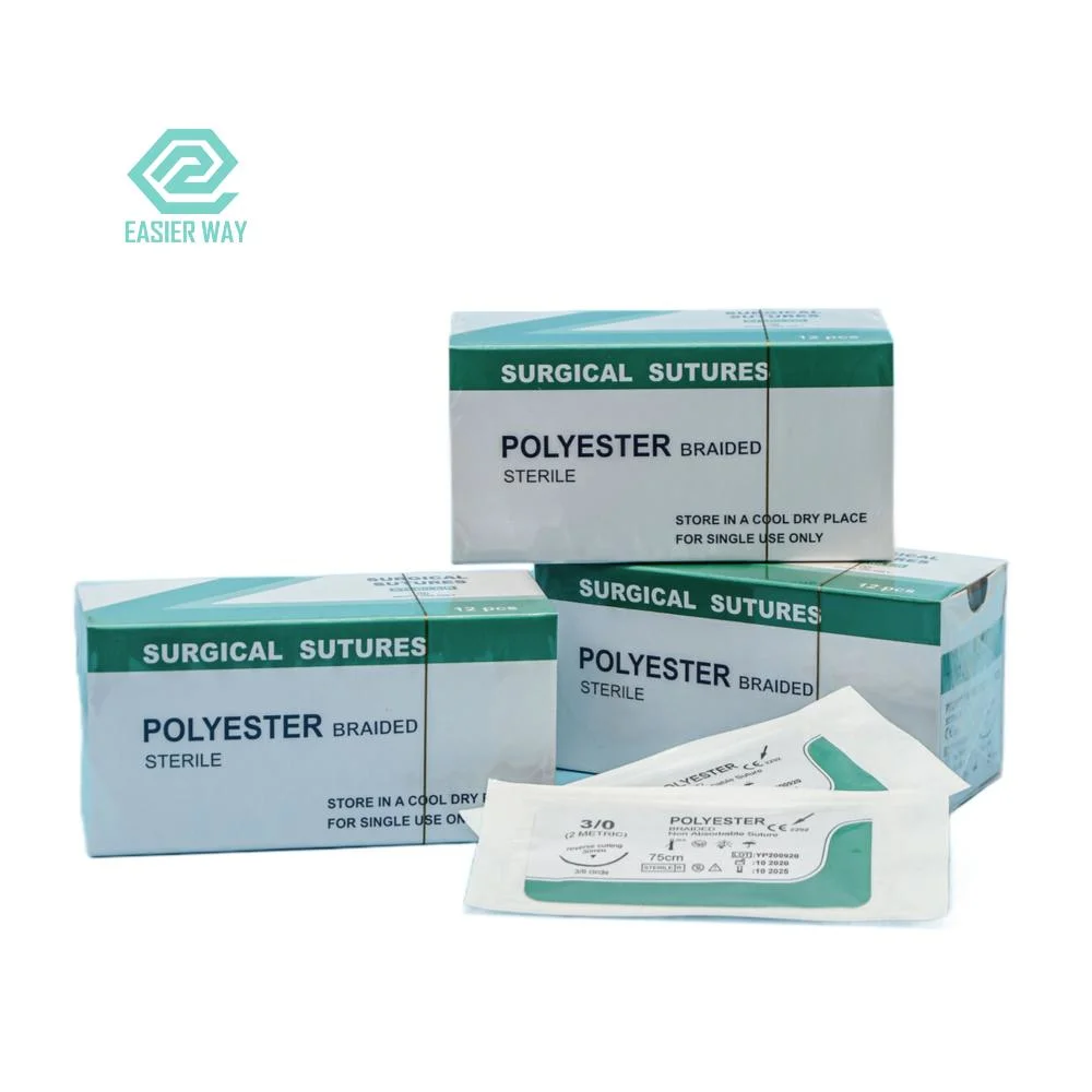 Disposable Absorbable/Non Absorbable Surgical Suture with Needle Manufacturer