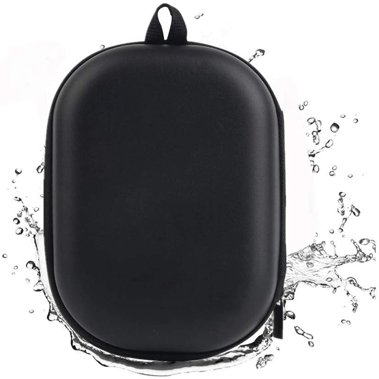 Coque rigide noir personnalisé casque Bluetooth USB Câble de téléphone portable cas dur de stockage EVA