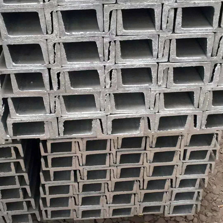 Hot Rolled Carbon Steel S235jr S355 Hot Dipped Galvanized U Channel Steel