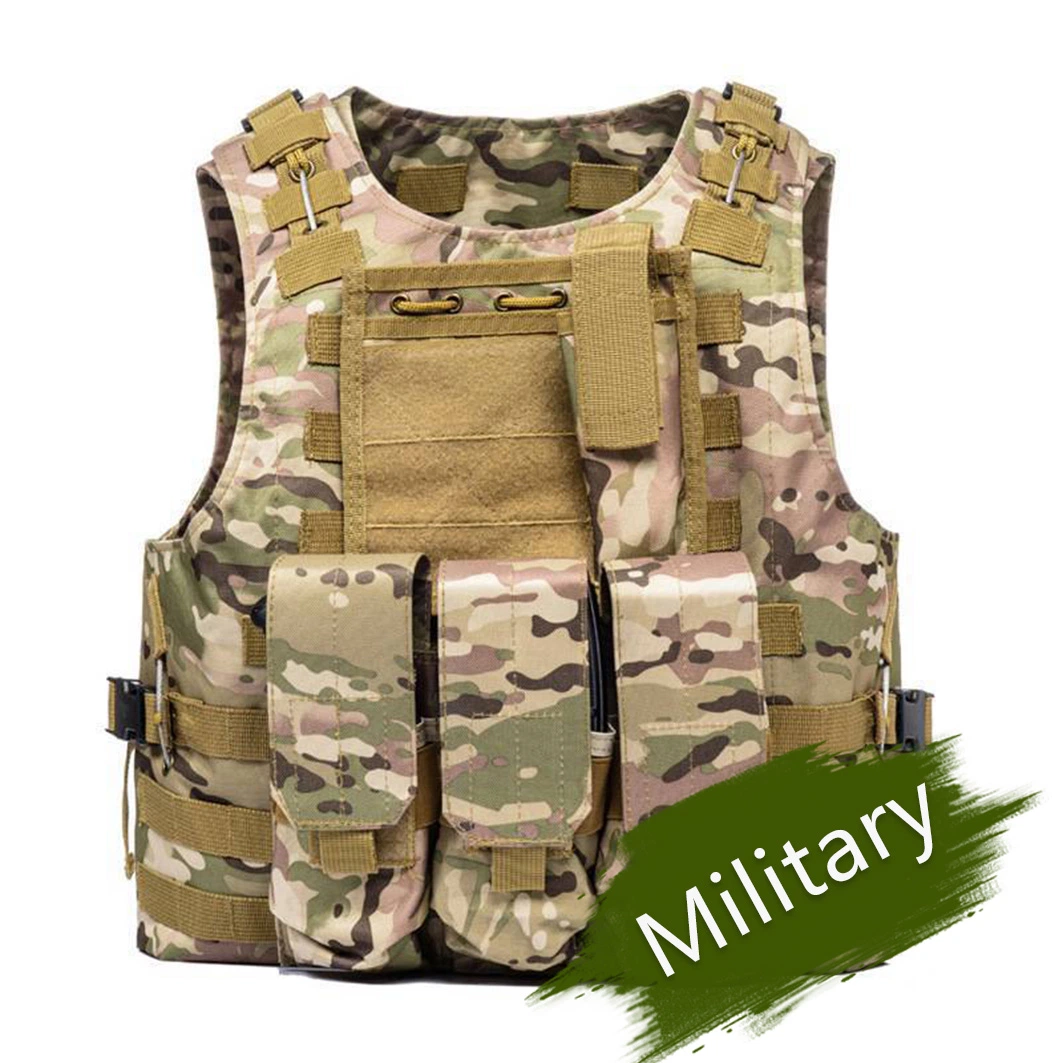 Military Bulletproof Body Armor Army Combat Tactical Vest Stab Resistant Vest Conceal Soft Ballistic Vest Equipment