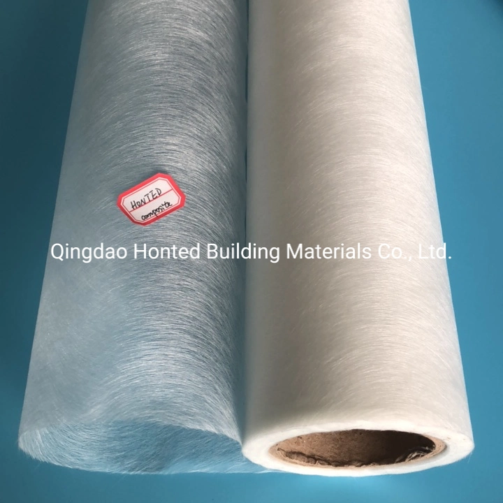 Corrosion Resistance 30GSM 50GSM Fiberglass Tissue Mat for Pultrusion Surface ECR Glass Fiber Continuous Filament