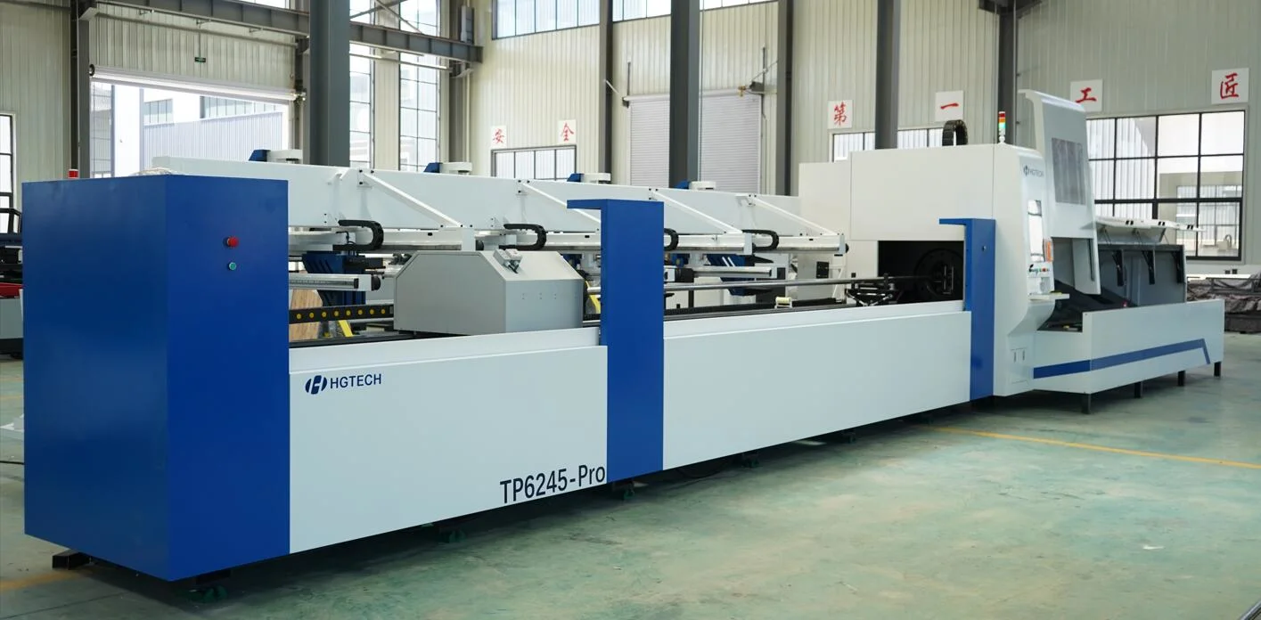 Manufacture Sells 1kw 2kw 3kw 4kw 6kw CNC Fiber Tube Laser Cutting Machine for Pipe and Tube Metallic Processing Machinery