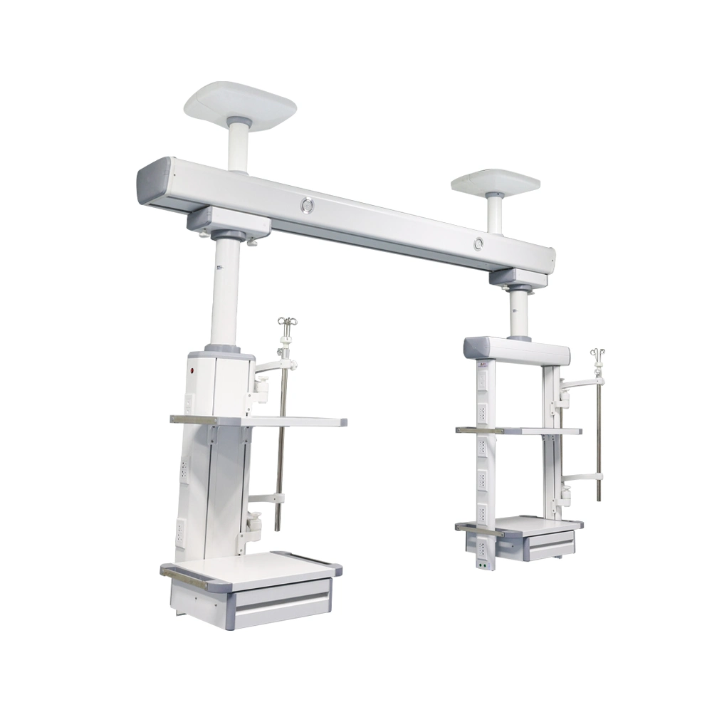 Single Armed Mechanical Medical Pendant Hospital Surgical Tower Crane for Small and Medium Hospital Operating Room