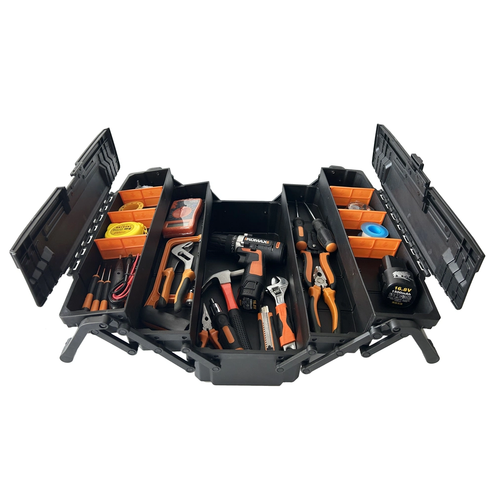 Factory Direct Price portable Hand Tool Storage 3 Layers Handheld Toolbox