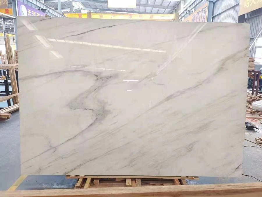 Dior White Marble Slab for Flooring Tile/Wall Tile/Countertop