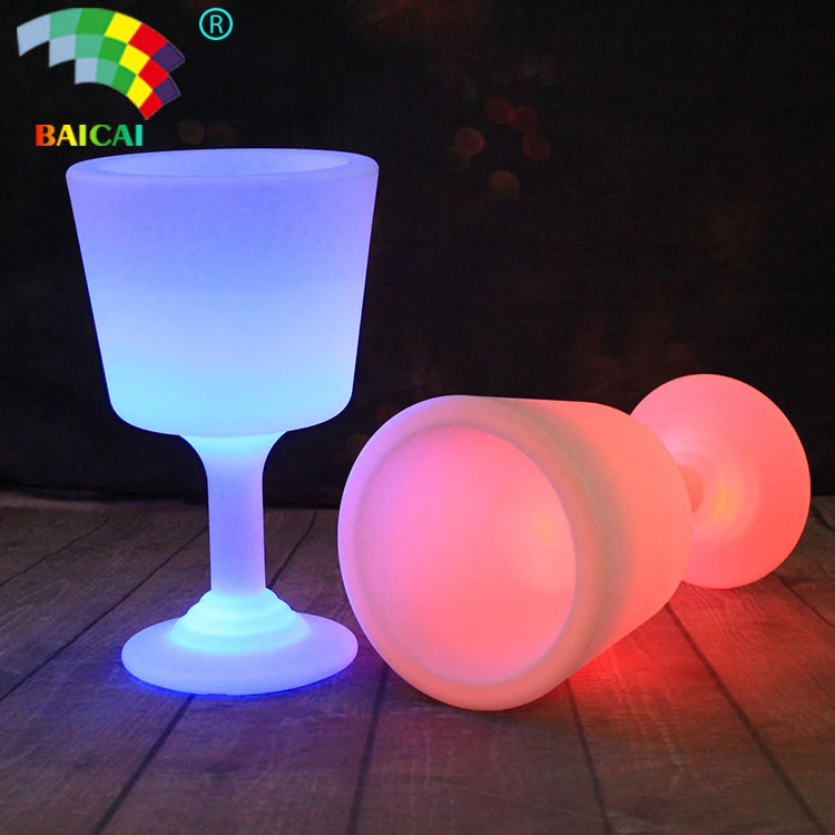 LED Round Acrylic Water Fountain Light Tube Bar LED Furniture