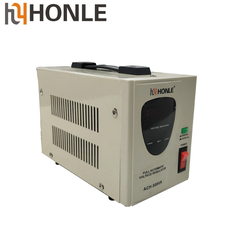 Honle Single-Phase Personal Used Digital Ach Relay Type Voltage Regulator/Stabilizer (AVR)